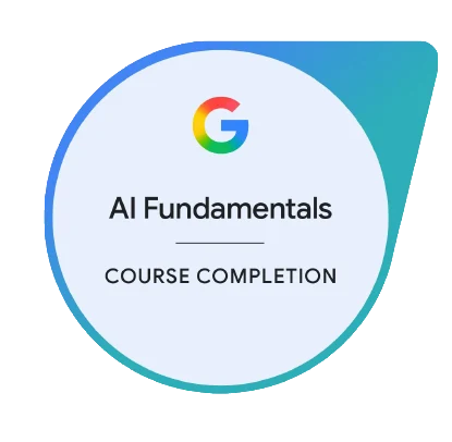 Badge Google AI Fundamentals